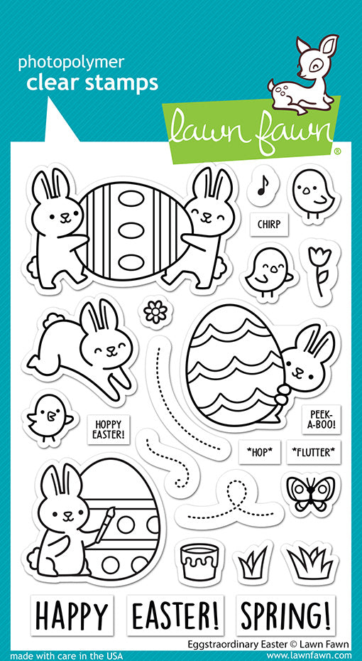 Bild 1 von Lawn Fawn Clear Stamps  - eggstraordinary easter