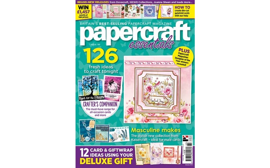 Bild 1 von Zeitschrift (UK) Papercraft Essentials #169