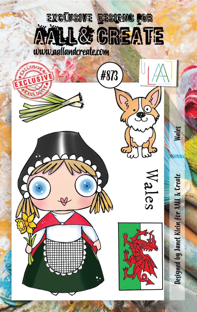 Bild 1 von AALL & Create Clear Stamps - Wales