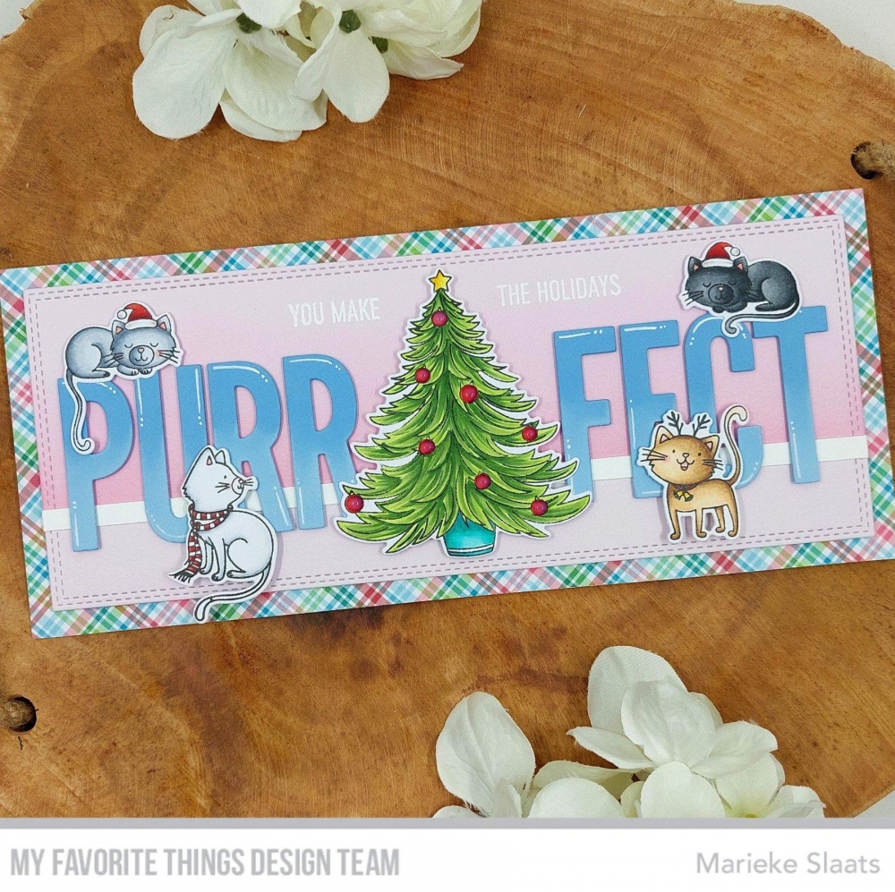Bild 1 von My Favorite Things - Clear Stamps Meowy Christmas - Katze Weihnachten