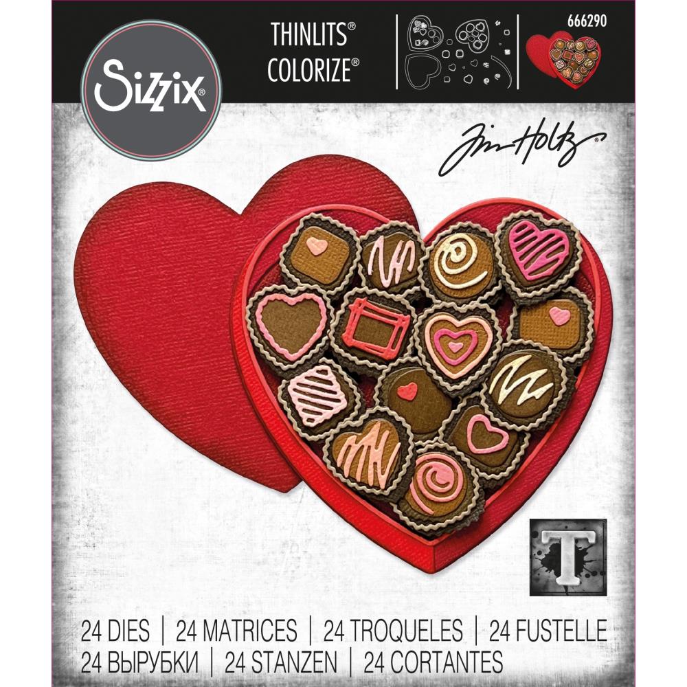 Bild 1 von Sizzix Thinlits Die by Tim Holtz - Stanzschablone - True Love