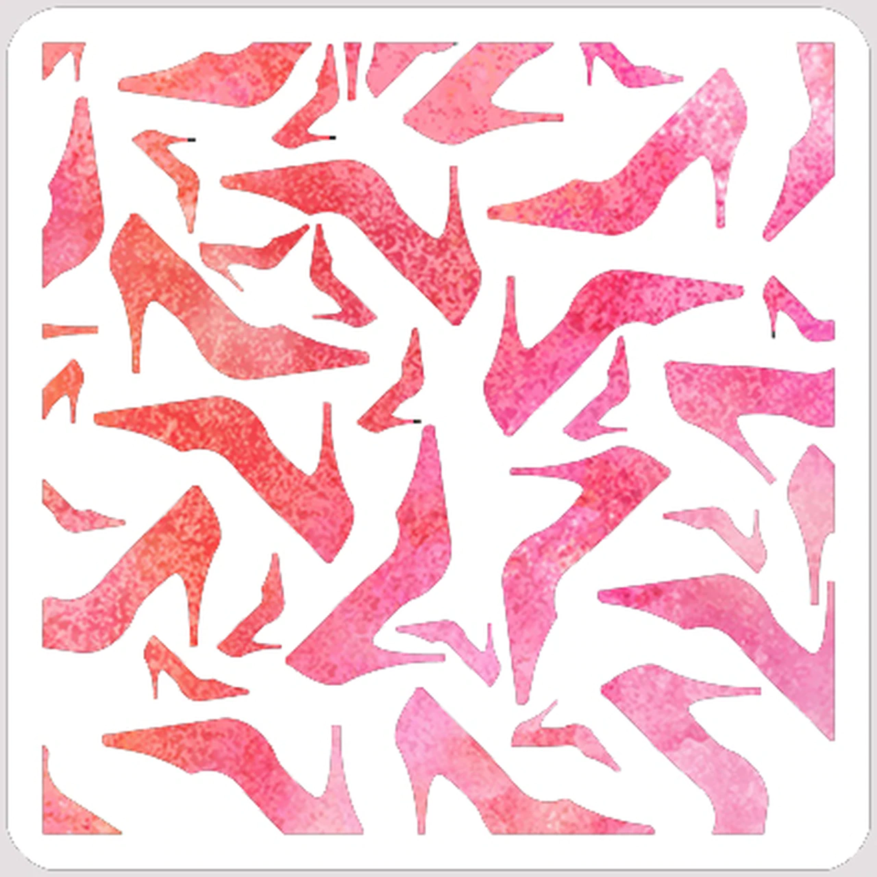 Bild 1 von A Colorful Life Designs Stencils - High Heels Stencil