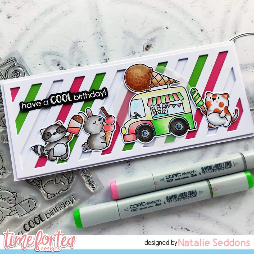 Bild 1 von time for tea designs - Clear Stamp Set - Cool Critters