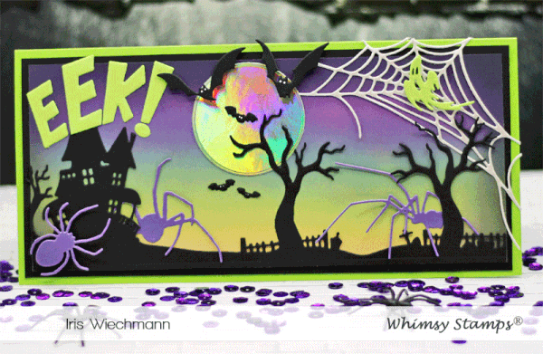Bild 1 von Whimsy Stamps Die Stanze - EEK! Word and Shadow Die Set