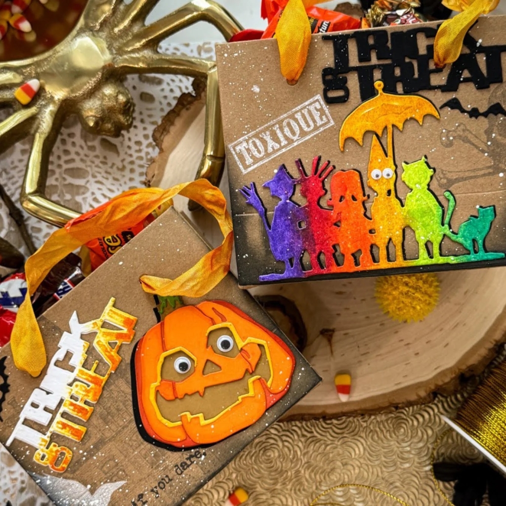 Bild 1 von Sizzix Thinlits Die by Tim Holtz - Stanzschablone - Layered Jack-O-Lantern