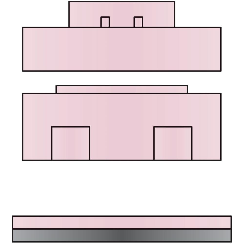 Bild 1 von We R Memory Keepers Button Press Inserts - Einsatz (small)