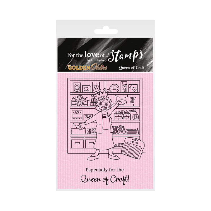 Bild 1 von For the love of...Stamps by Hunkydory - Clearstamps Queen of Craft