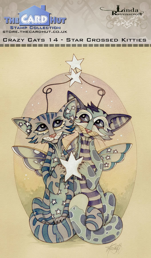 Bild 1 von The Card Hut Clear Stamps - Crazy Cats - Starcrossed Kitties