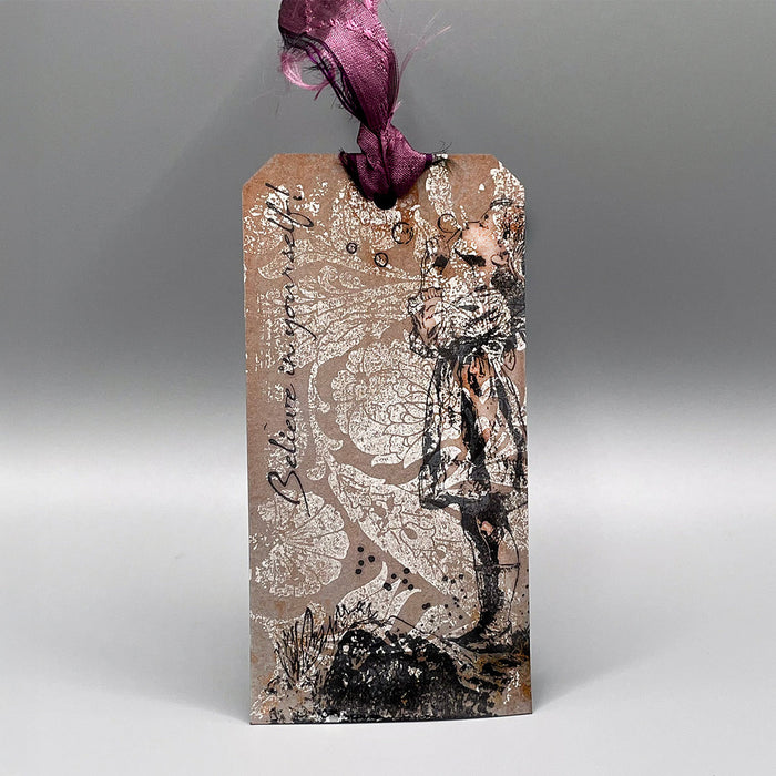 Bild 1 von Cosmic Shimmer Pre Cut Stamp - Gummistempel - Andy Skinner Blowing Bubbles