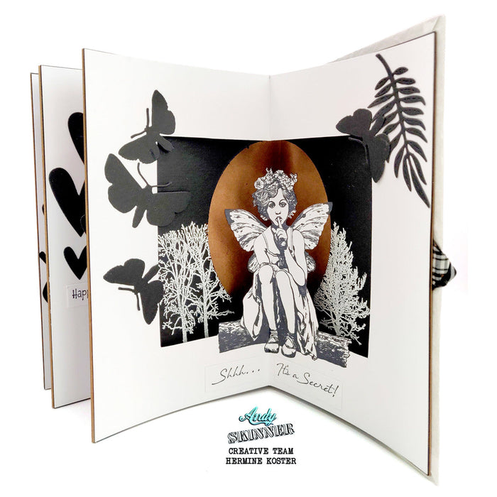 Bild 1 von Cosmic Shimmer Pre Cut Stamp - Gummistempel - Andy Skinner Secret