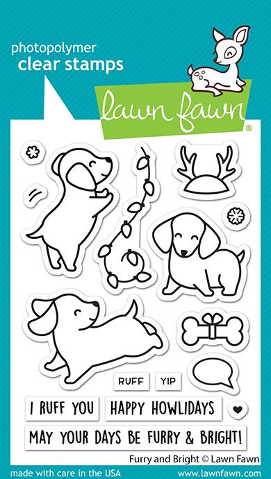 Bild 1 von Lawn Fawn Clear Stamps  - Clearstamp Furry and Bright