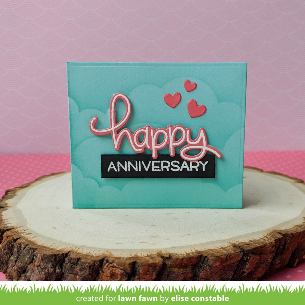 Bild 1 von Lawn Fawn Cuts  - Stanzschablone Center Picture Window Card Heart add-on