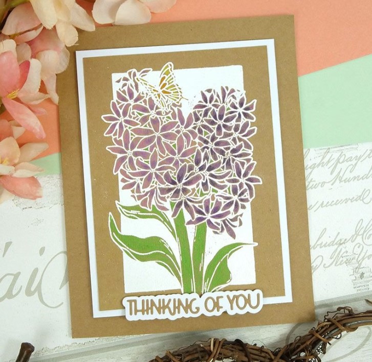 Bild 1 von For the love of...Stamps by Hunkydory - Clear Stamps Sweet Hyacinths