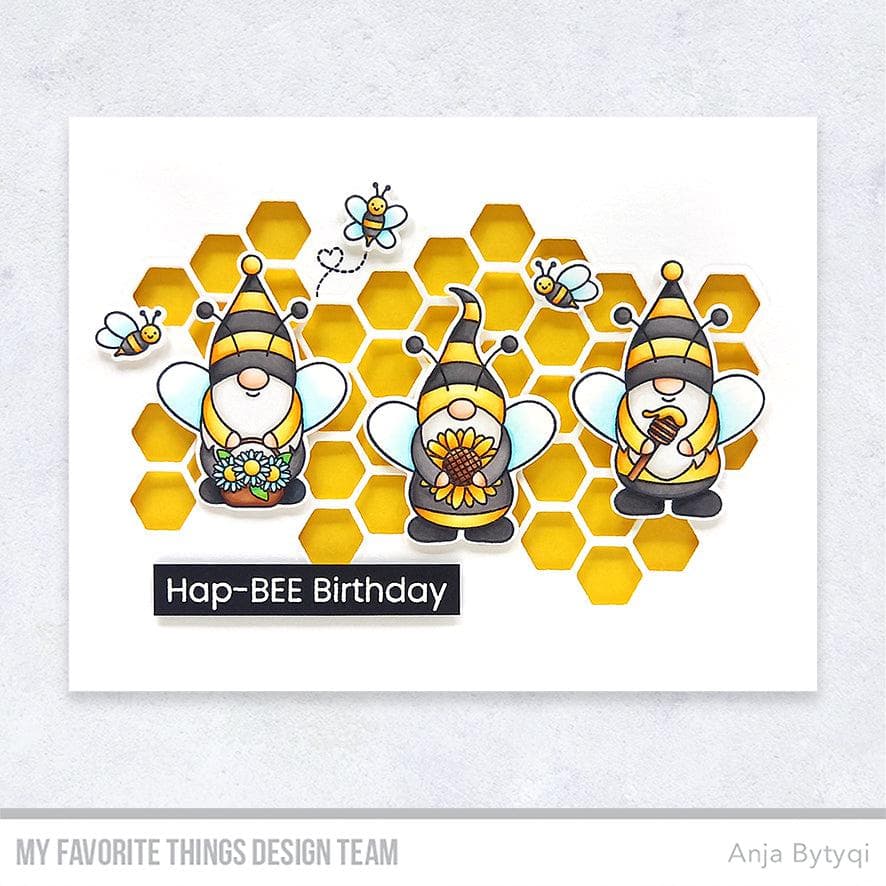 Bild 1 von My Favorite Things - Clear Stamps Buzzing with Happiness - Gnome Biene