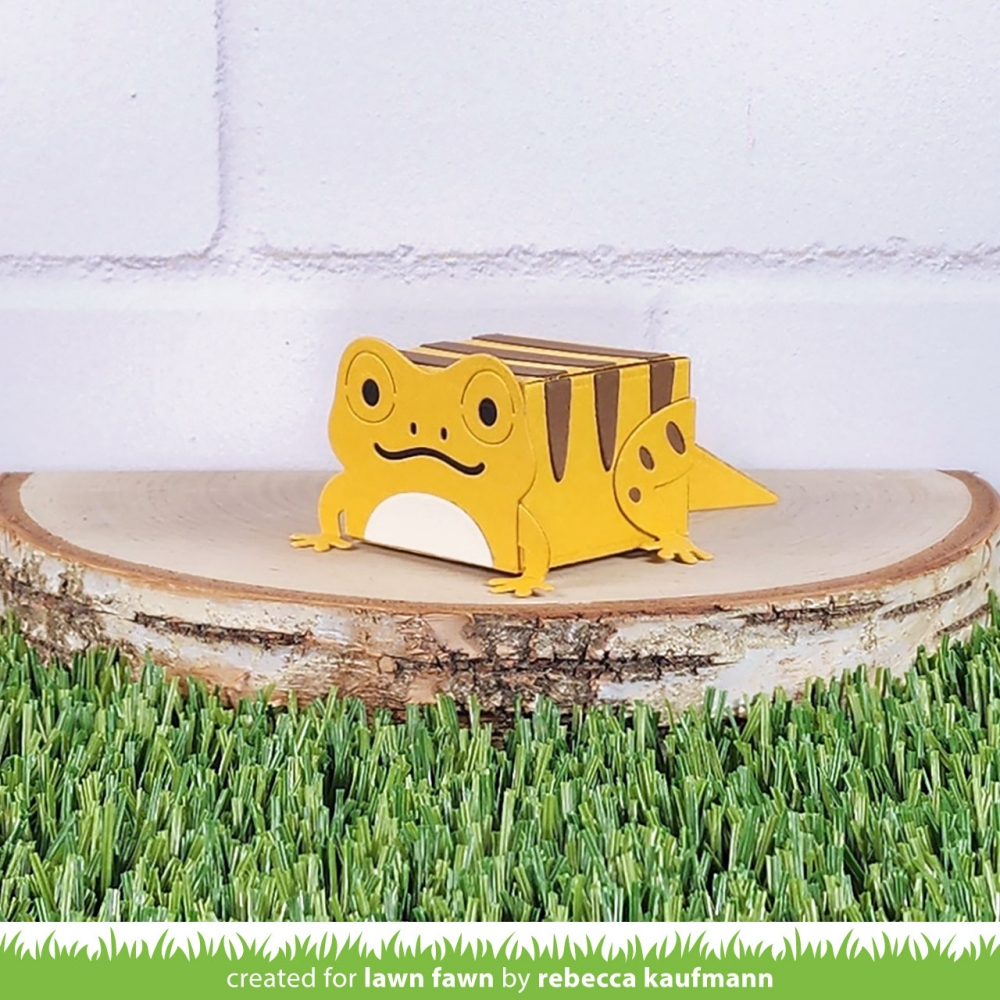 Bild 1 von Lawn Fawn Cuts  - Stanzschablone tiny gift box lizard and snake add-on