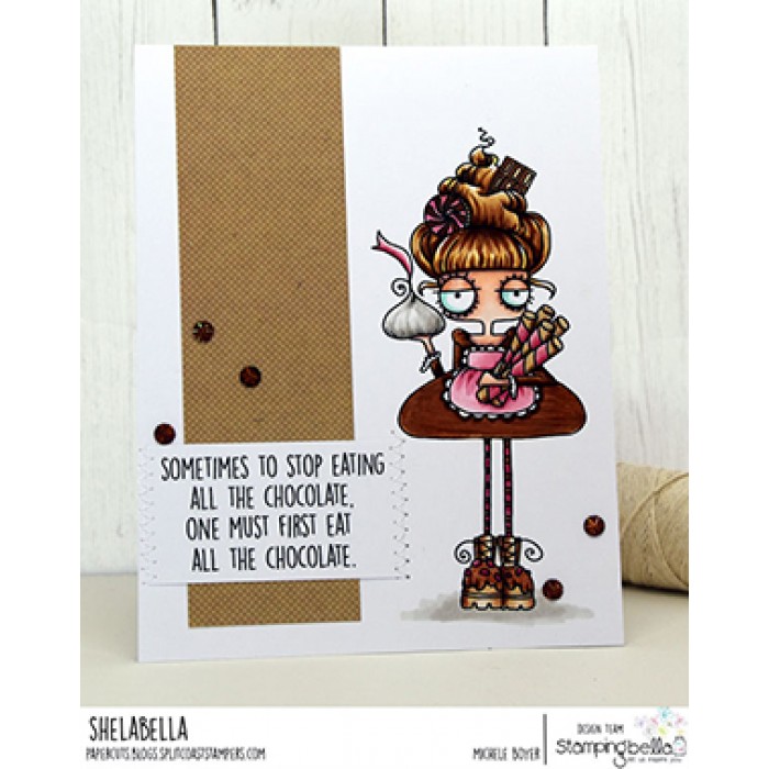Bild 1 von Gummistempel Stamping Bella Cling Stamp ODDBALL WITH A SWEET TOOTH RUBBER STAMP