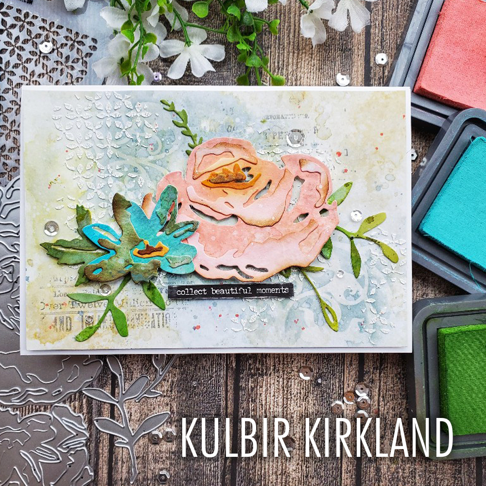 Bild 1 von Sizzix Thinlits Die by Tim Holtz - Stanzschablone - Brushstroke Flowers #4 - Blumen