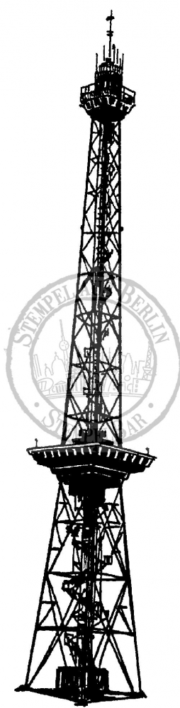 Bild 1 von StempelBar Stempelgummi Funkturm