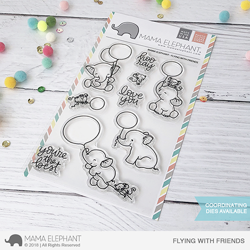 Bild 1 von Mama Elephant - Clear Stamps FLYING WITH FRIENDS