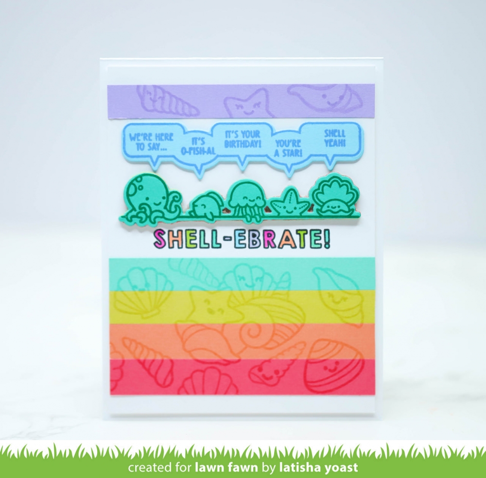 Bild 1 von Lawn Fawn Clear Stamps  - simply celebrate more critters add-on