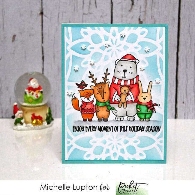 Bild 1 von Picket Fence Studios Clear Stamps Lots of Christmas Cheer - Weihnachten