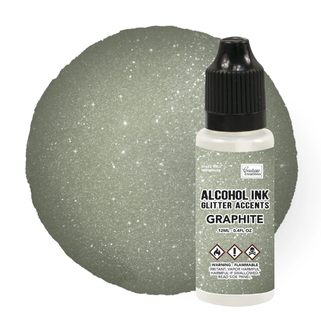 Bild 1 von Couture Creations - Alcohol Inks Glitter Accents  / (Farbe) Graphite