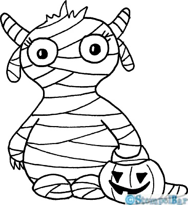 Bild 1 von StempelBar Stempelgummi Monster Jacob als Mumie