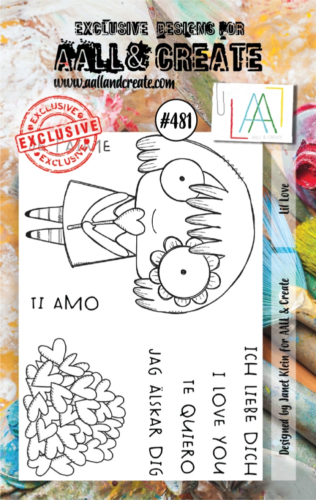 Bild 1 von AALL & Create Clear Stamps - Lil Love
