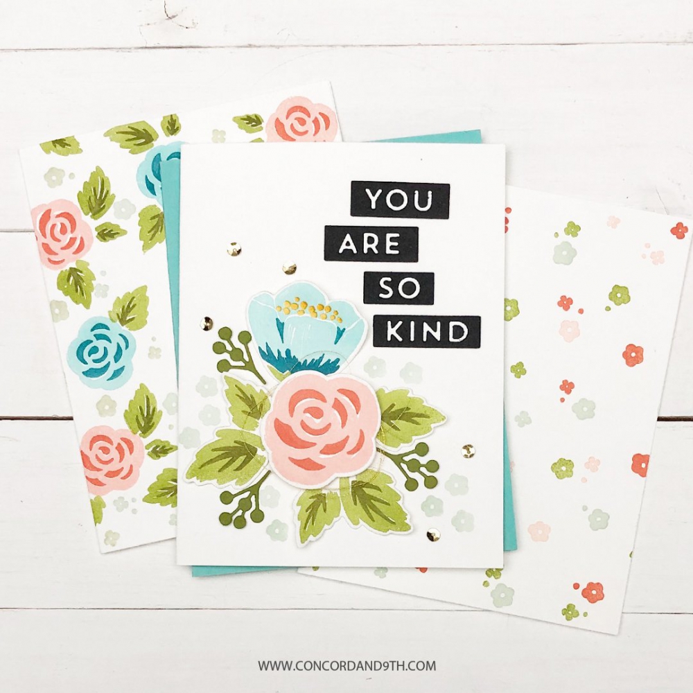 Bild 1 von Concord & 9th - Kindness Blooms Turnabout - Clear Stamp