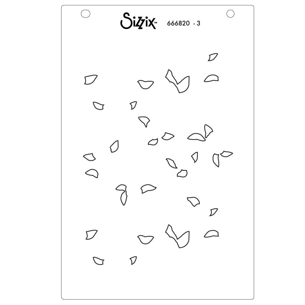Bild 1 von Sizzix - A6 Stencil By Stacey Park - Serene Sophisticate #2