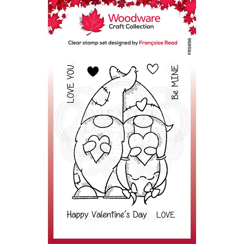 Bild 1 von Woodware Clear Singles Valentine Gnome