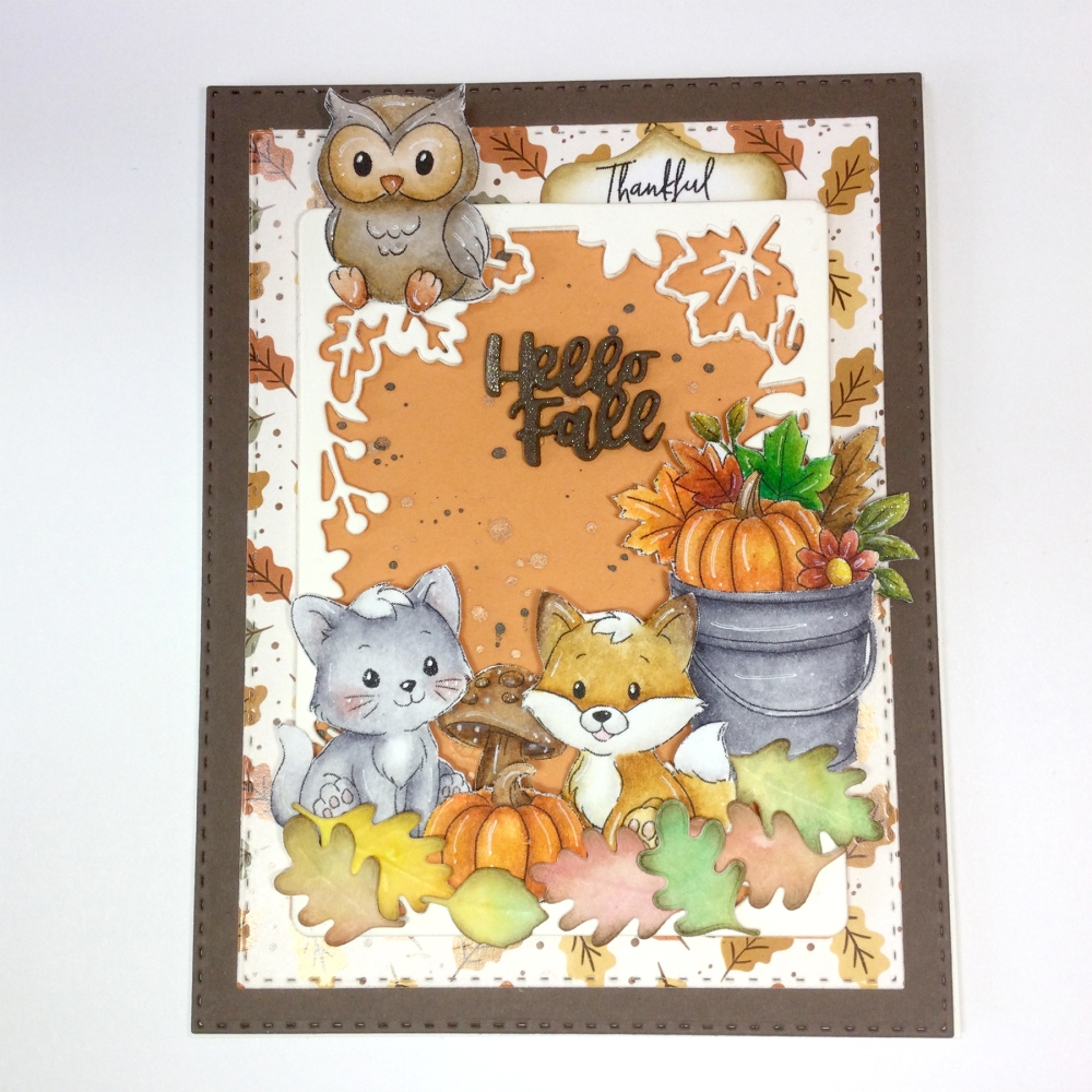 Bild 1 von Art Impressions Clear Stamps Fall Keepsake Set - Stempelset inkl. Stanzen