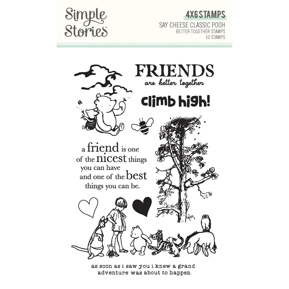 Bild 1 von Simple Stories Clear Stamps - Say Cheese Classic Pooh Better Together
