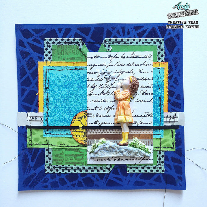 Bild 1 von Cosmic Shimmer Blowing Bubbles Silicone Mould Andy Skinner - Silikonform Seifenblasen