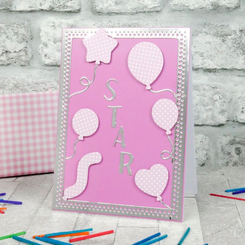 Bild 1 von Hunkydory - Moonstone Die Set - Party Balloons - Luftballons