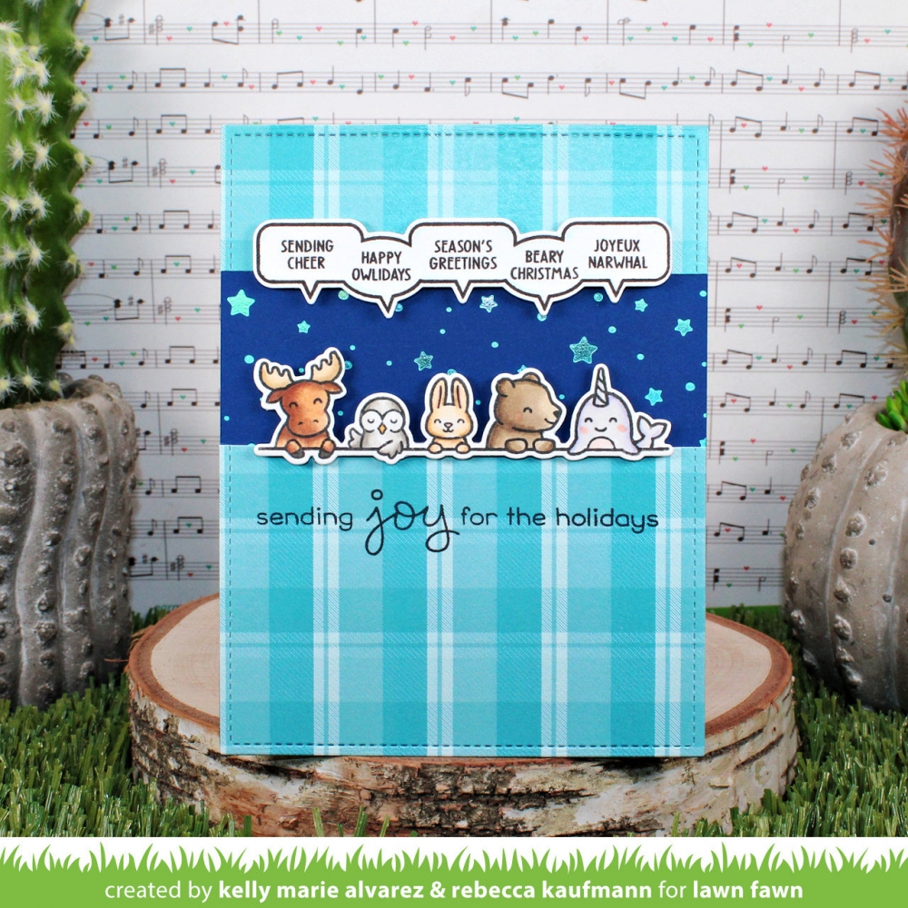 Bild 1 von Lawn Fawn Hot Foil Plates - starry sky background hot foil plate