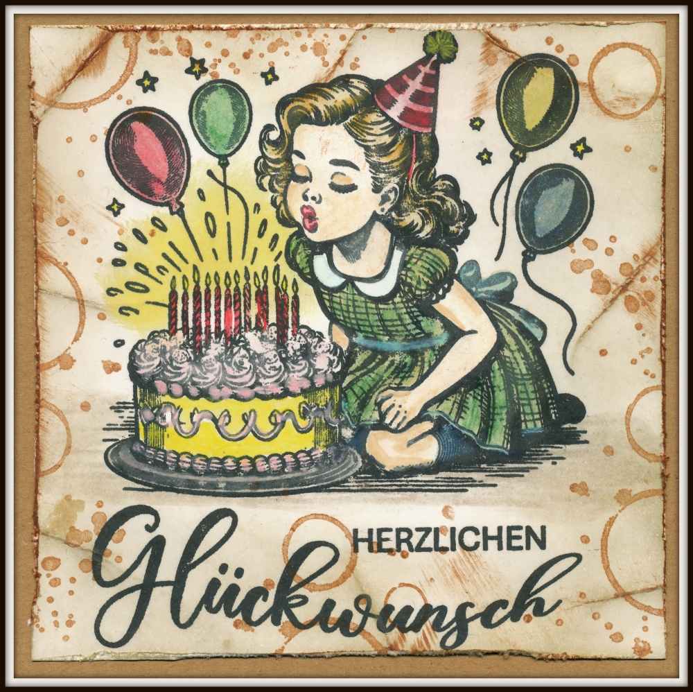 Bild 1 von StempelBar Stempelgummi Geburtstagsmädchen