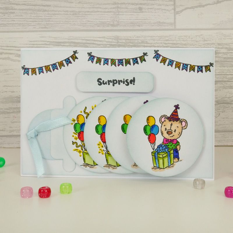 Bild 1 von For the love of...Stamps by Hunkydory - Teddy Surprise