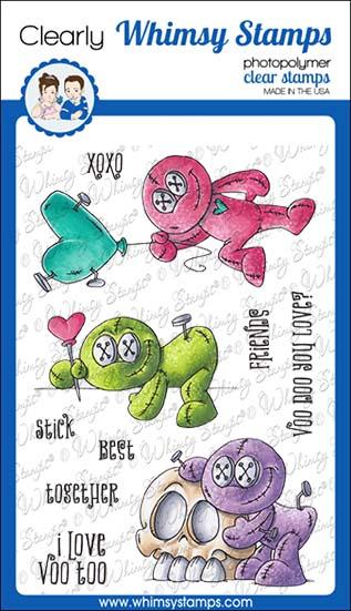 Bild 1 von Whimsy Stamps Clear Stamps  - Voo Doo 