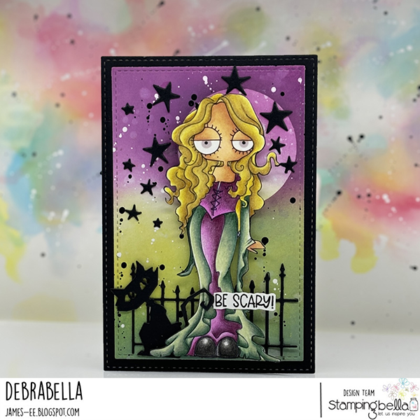 Bild 1 von Gummistempel Stamping Bella Cling Stamp ODDBALL WITCHY SISTAH 3 RUBBER STAMP