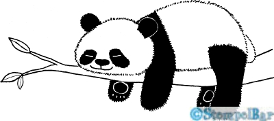 Bild 1 von StempelBar Stempelgummi Panda - Meng Meng