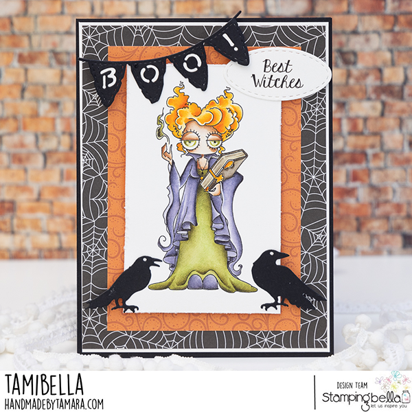 Bild 1 von Gummistempel Stamping Bella Cling Stamp ODDBALL WITCHY SISTAH 1 RUBBER STAMP
