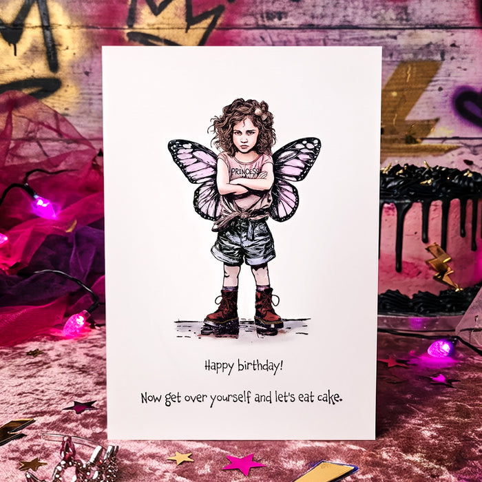 Bild 1 von Cosmic Shimmer Pre Cut Stamp - Gummistempel - Andy Skinner Princess Attitude