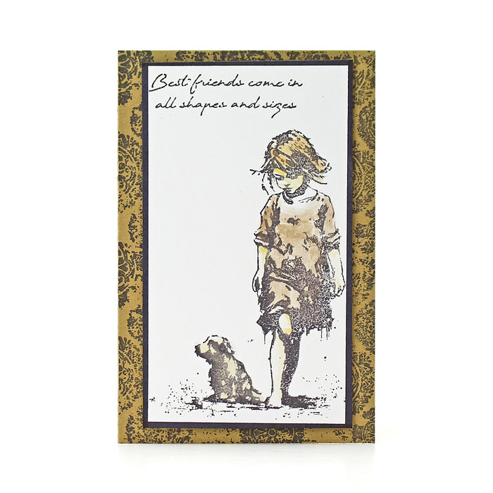 Bild 1 von Cosmic Shimmer Pre Cut Stamp - Gummistempel - Andy Skinner Best Friends