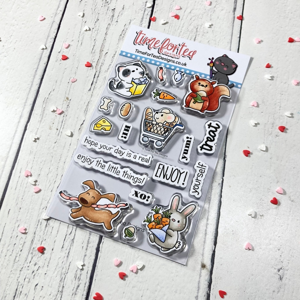 Bild 1 von time for tea designs - Clear Stamp Set - Enjoy the Little Things