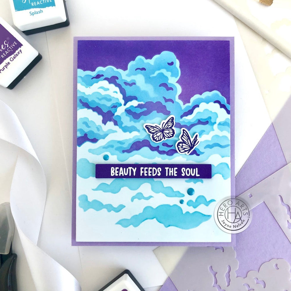 Bild 1 von Hero Arts Stencil - Color Layering Clouds
