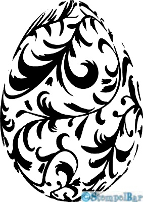 Bild 1 von StempelBar Stempelgummi Floral-Ei