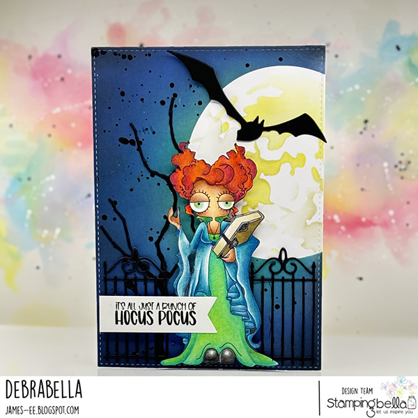 Bild 1 von Gummistempel Stamping Bella Cling Stamp ODDBALL WITCHY SISTAH 1 RUBBER STAMP