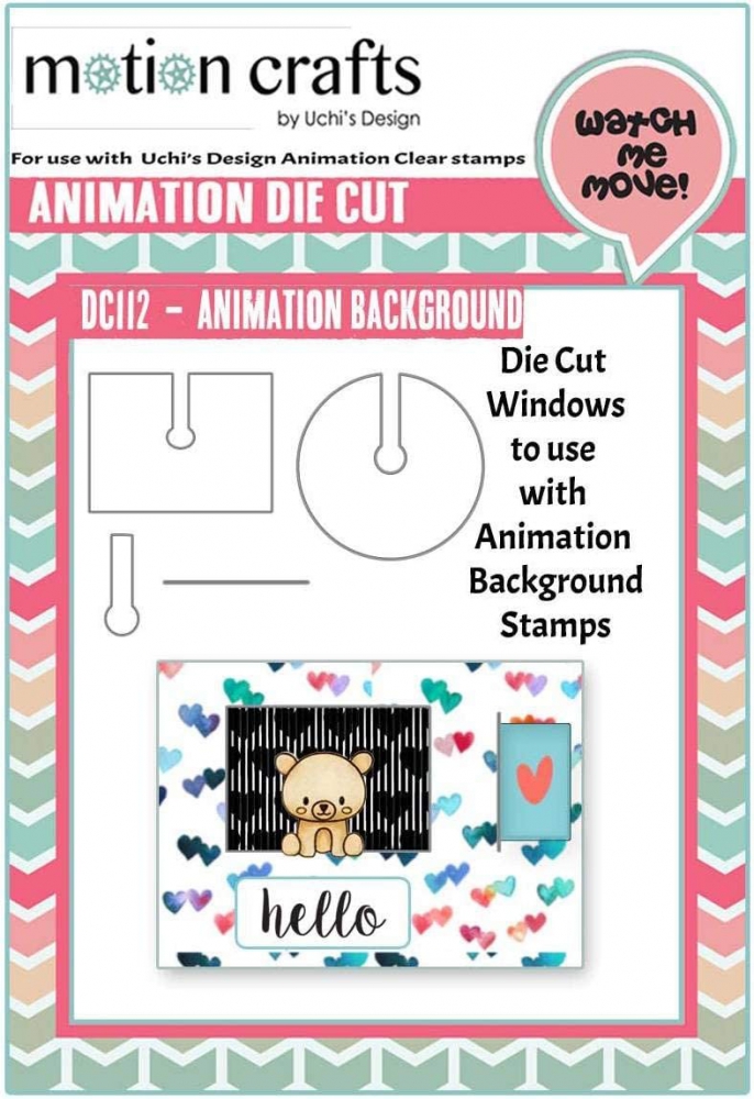 Bild 1 von Uchi's Design Animation Die Cut Set - Background - Hintergrund
