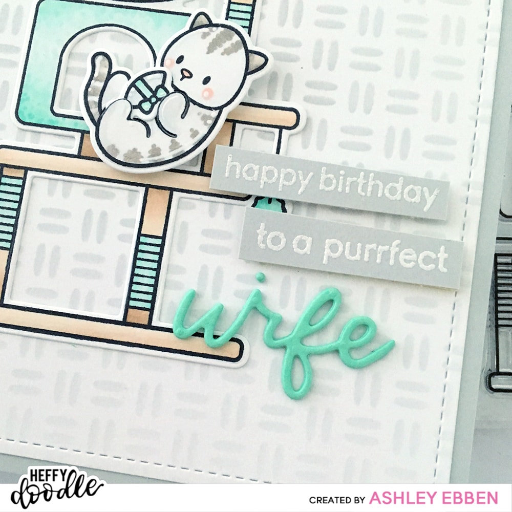 Bild 1 von Heffy Doodle Clear Stamps Set - Classic Sentiments - Stempel Texte